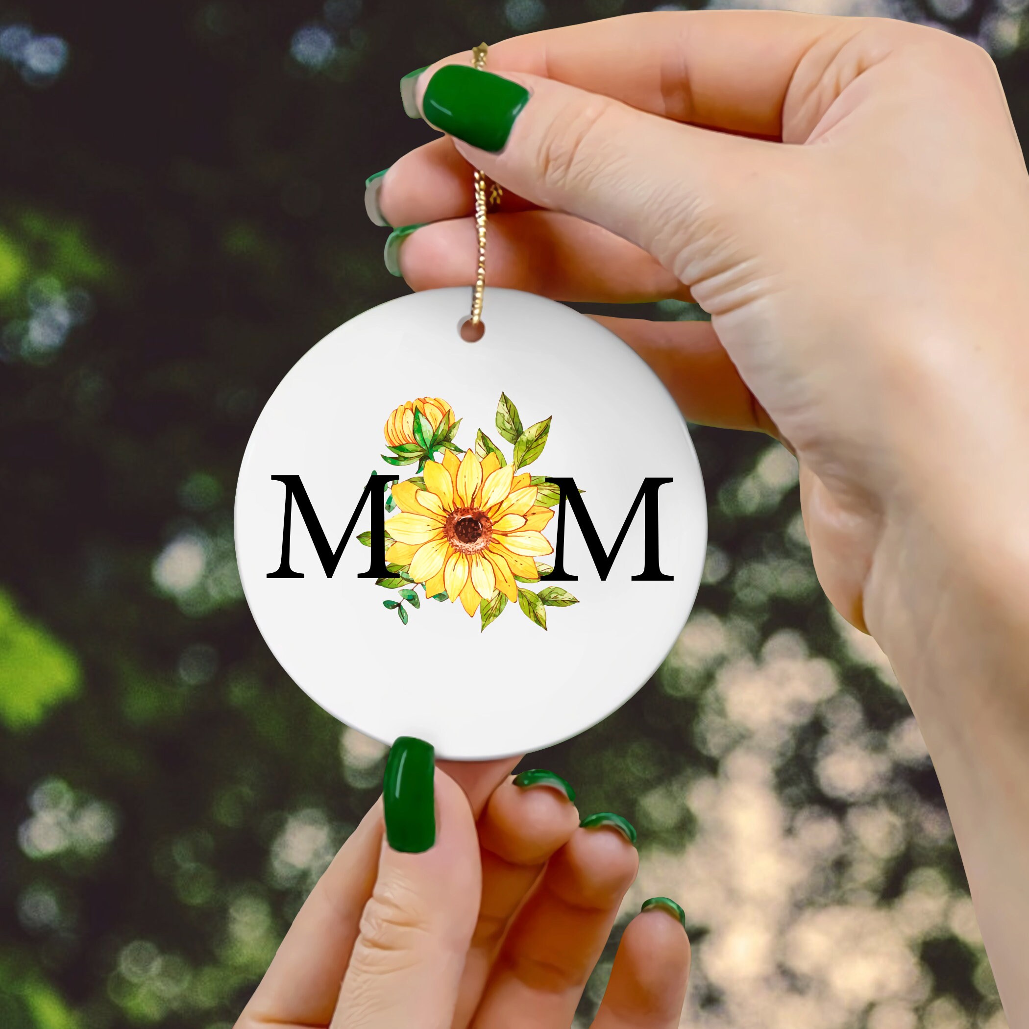 Happy Mother's Day ornament Mom Flower ornament Gift for Etsy