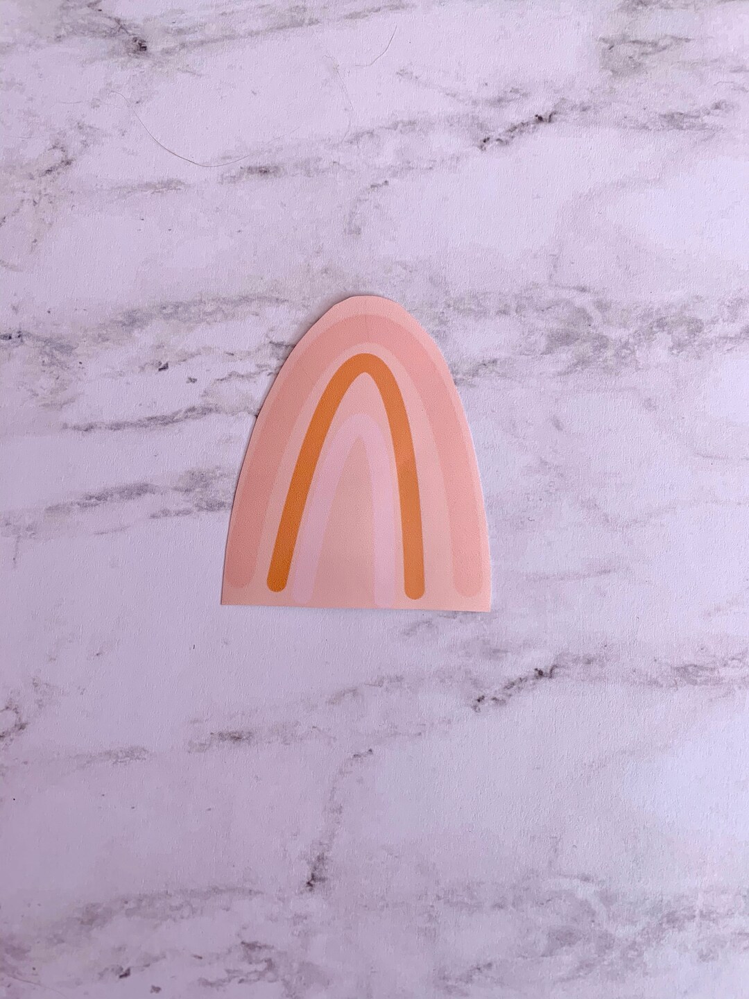 Pink Rainbow Sticker - Etsy