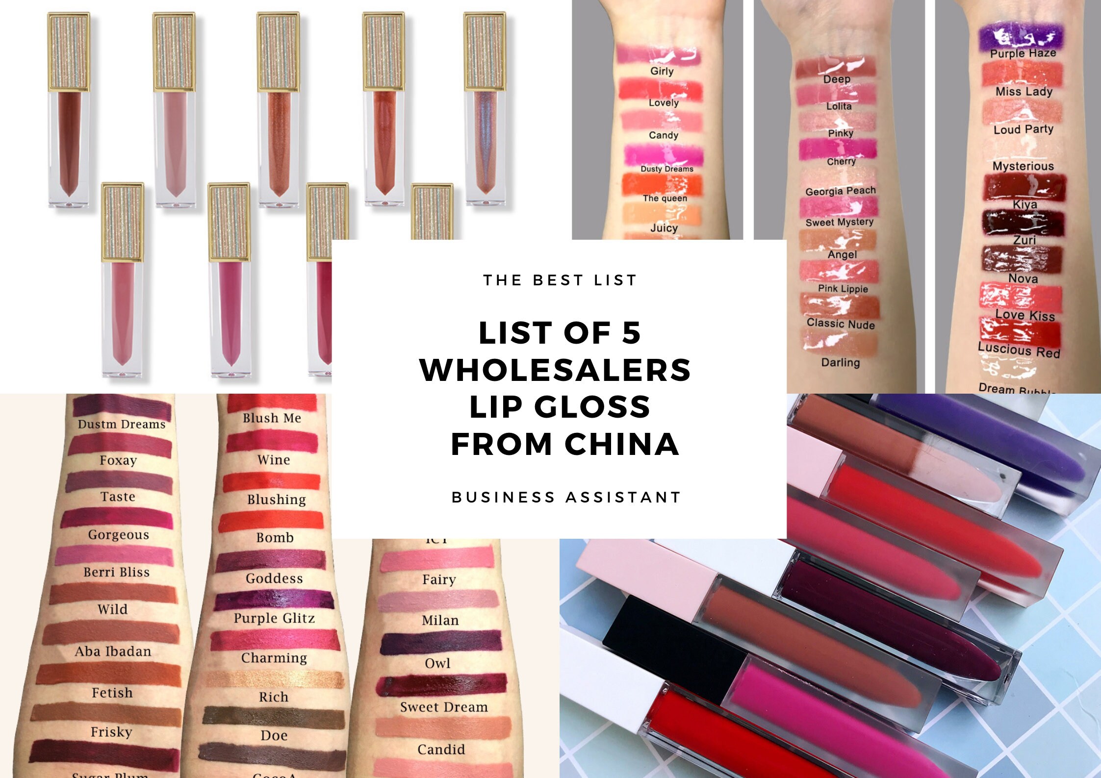 List of 5 Lip gloss Wholesale/ Suppliers from China Etsy