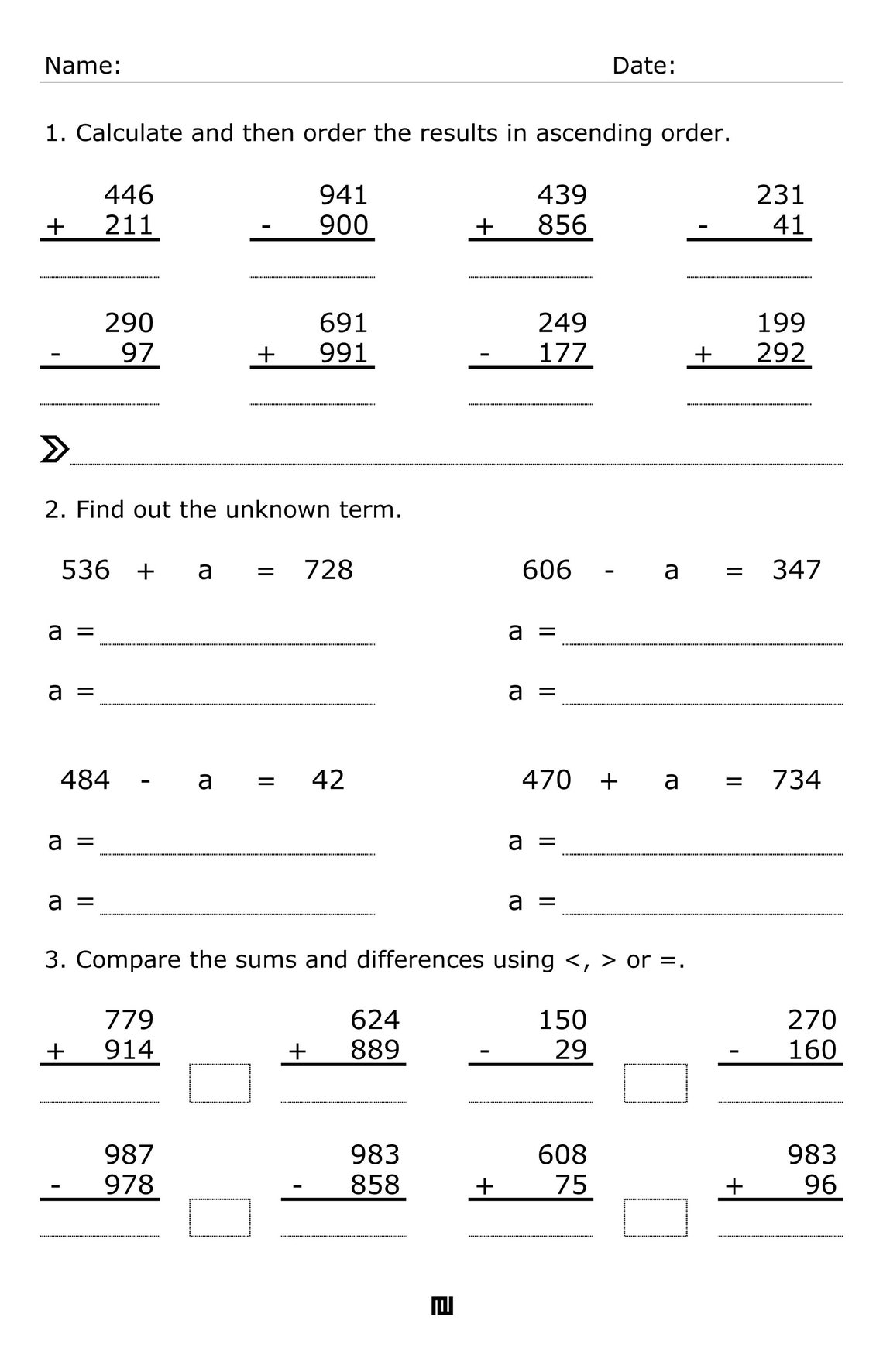 2nd-and-3rd-grade-addition-and-subtraction-worksheets-for-math-etsy