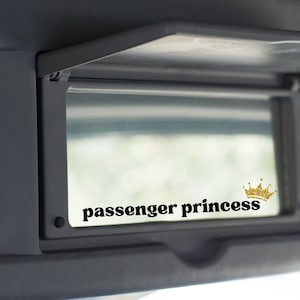 Girly Pop Car Decals for Mirrors, Bumpers, Windshields – Passenger Princess, Hot Girl, Stars, Hearts, Flowers, Girlboss, You Look So Good
