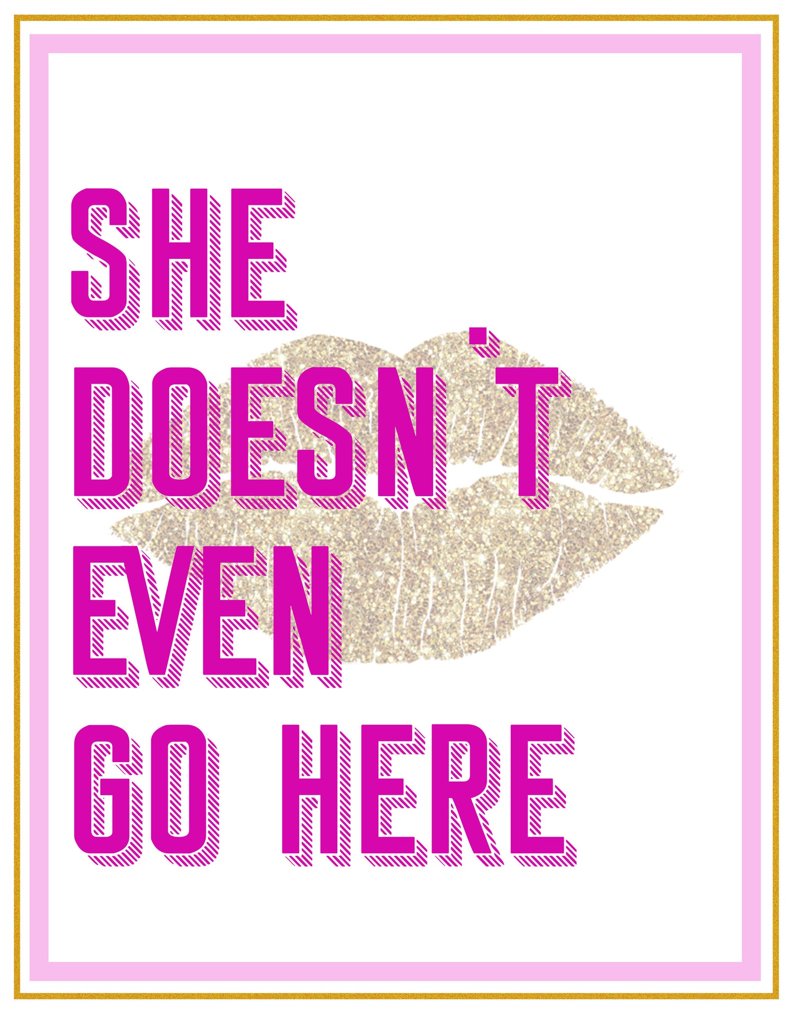 Mean Girls Poster She Doesn