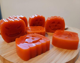 Speckled Pumpkin Soap Treats |Fall Festival|Pumpkin Soap|Halloween Soap | Jack o Lantern Soap|Fall Soap|Party Favor|Homemade|