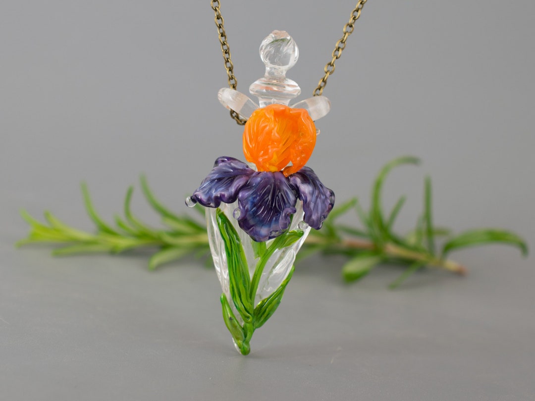 Perfume Necklace Bottle Jewelry Aromatherapy Gift Necklace Duffuser