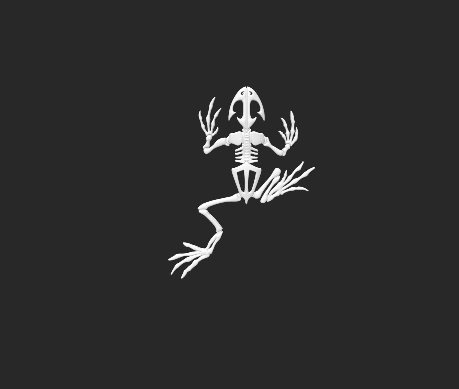 Navy SEAL Bone Frog STL File 3d Model 3d Printing Cnc Etsy