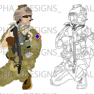 Operador de Guerra Especial svg Descarga Digital- Marsoc, Raider, Seals, Green Beret, cct, PJ, Spec Ops, Recon, Socom, Specail Operations