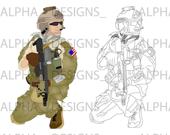 Special Warfare Operator svg Digital Download- Marsoc, Raider, Seals, Green Beret, cct, PJ, Spec Ops, Recon, Socom, Specail Operations