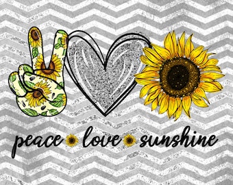 Sunshine Peace Etsy