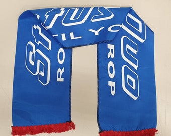 Status Quo tour tour scarf vintage rare Collectibles  Memorabilia merchandice