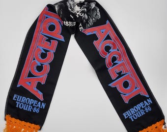 Tour scarf from the 1980s ACCEPT