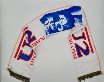 U2 Tour scarf | banner 80s 90s