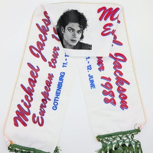 Jackson Michael Scarf - Etsy