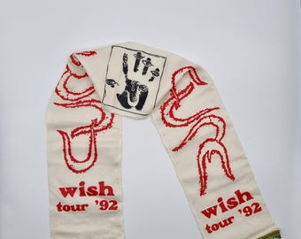 CURE Tour scarf 90s vintage