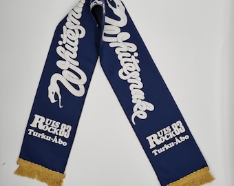 WhiteSnake 1983 vintage Tour Scarf | Merchandise 80s | collector's item