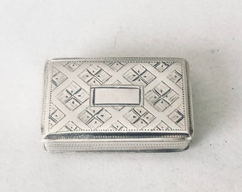 Frühviktorianische Vinaigrette, Jesse Sargeant, 1838