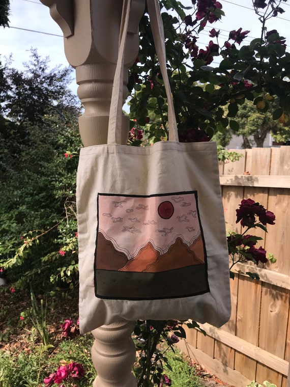 Custom Painted Tote Bag / Hand Painted Tote Bag / Custom Gifts / Handmade  Gifts