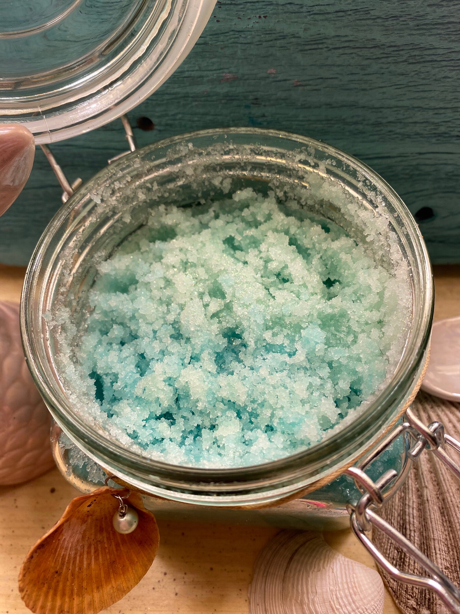 mermaid body scrub