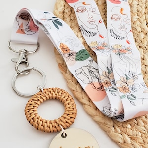 Uliya Wrist Lanyards Key Chain, Cute Wristlet Strap Keychain