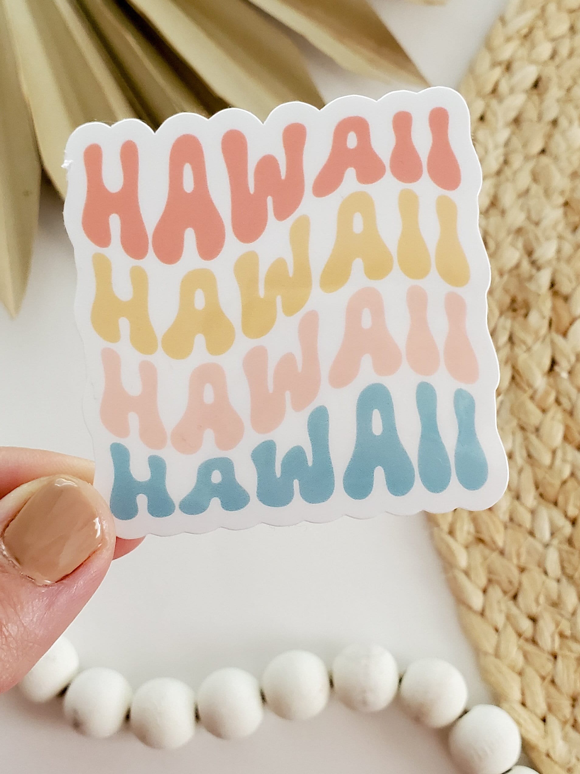 HAWAII Sticker Waterproof Laptop Sticker for Journal Sticker for Water ...