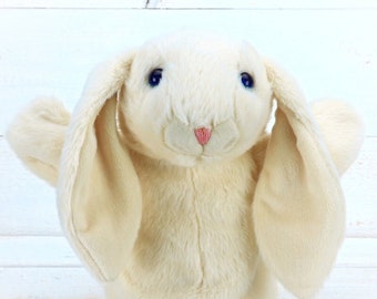 Rabbit Hand Puppet, Soft Plush Hand Puppets, Story Telling & Ideal Gift for Kids