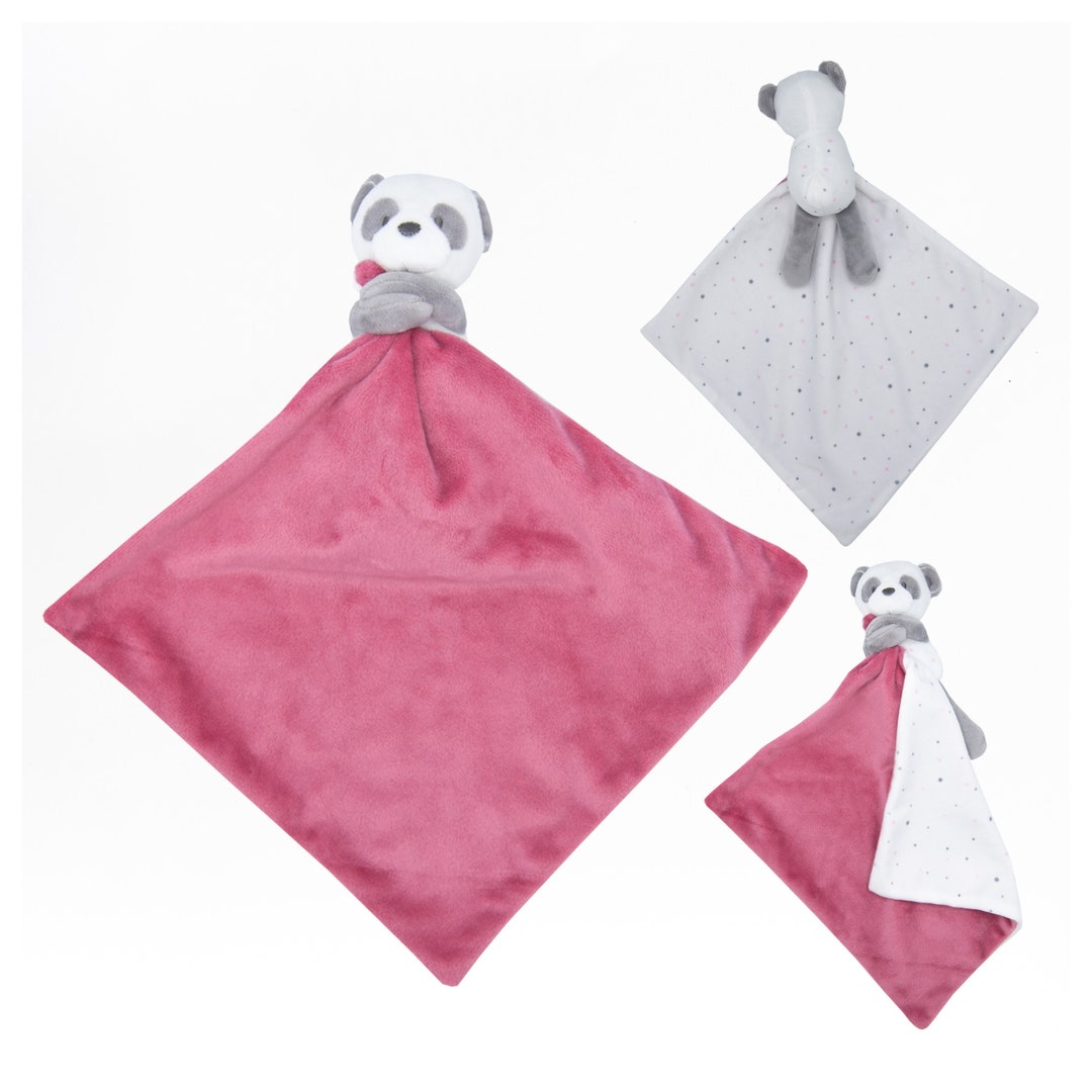 Personalized Comforter Baby Snuggle Panda Comforter Baby Etsy