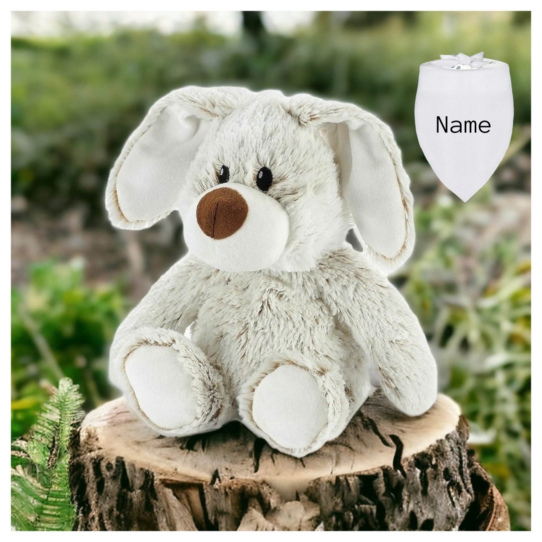 Soft Plush Bunny 13, Heatable and Coolable Toy, Microwavable, With ...
