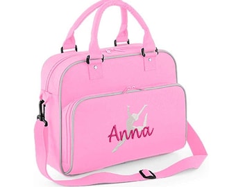 Sac de danse brodé personnalisé : ballet, gymnastique, acclamations