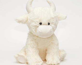 Large Highland Cow Plush Toy: Cuddly Soft Cow Gift