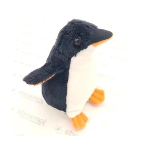 Personalised Gift, Penguin Soft Toy, Penguin Mini, Mini, Cuddly Toy, Penguin Gift, Gift For, Toy Gift