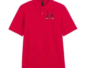 Personalized Embroidered Golf Polo Shirt: Custom Golf Gift