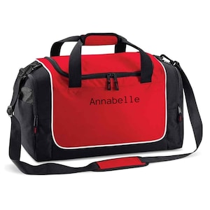 Personalized Kids Duffle Bag: Embroidered Name Sport Bag