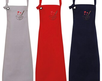Tablier personnalisé brodé, tablier personnalisé, tablier personnalisé, joli tablier, tablier de cuisine, tablier de Noël, tablier de cuisine, cadeau personnalisé