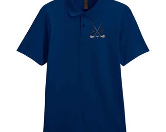 Personalized Embroidered Golf Polo Shirt: Custom Golf Gift