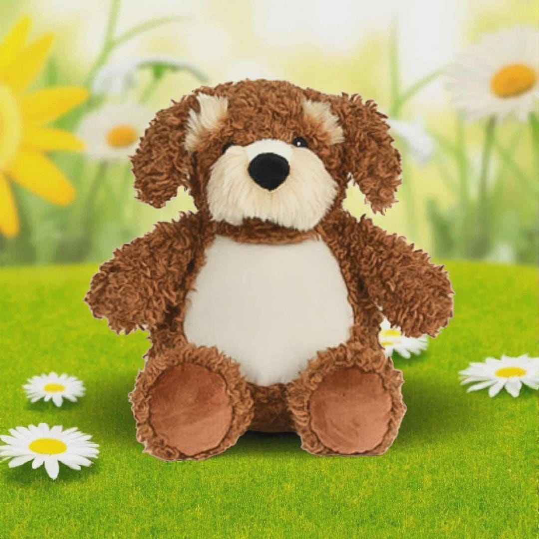 Personalised Cockapoo Teddy Bear, Large Plush Dog, Children’s Gift ...