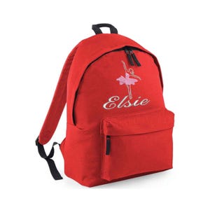 Sac de ballet personnalisé, sac à dos pour enfant, sac à dos, sac de chambre d'enfant pour fille, cartable, ballet de danse