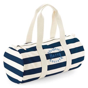 Personalisierte Sleepover Weekend Tasche, Kinder Reisetasche, Kinder Reisetasche, personalisierte Weekender, Wochenendtaschen