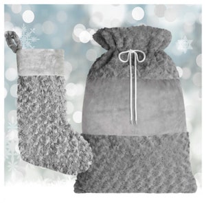 Personalisierter Weihnachtssack, Weihnachtssack, Strumpf personalisiert, Babys erstes Weihnachtsgeschenk, Weihnachtstasche, Weihnachtsgeschenkset