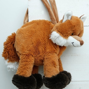 Soft Fox Plush Bag: Kids Birthday Gift