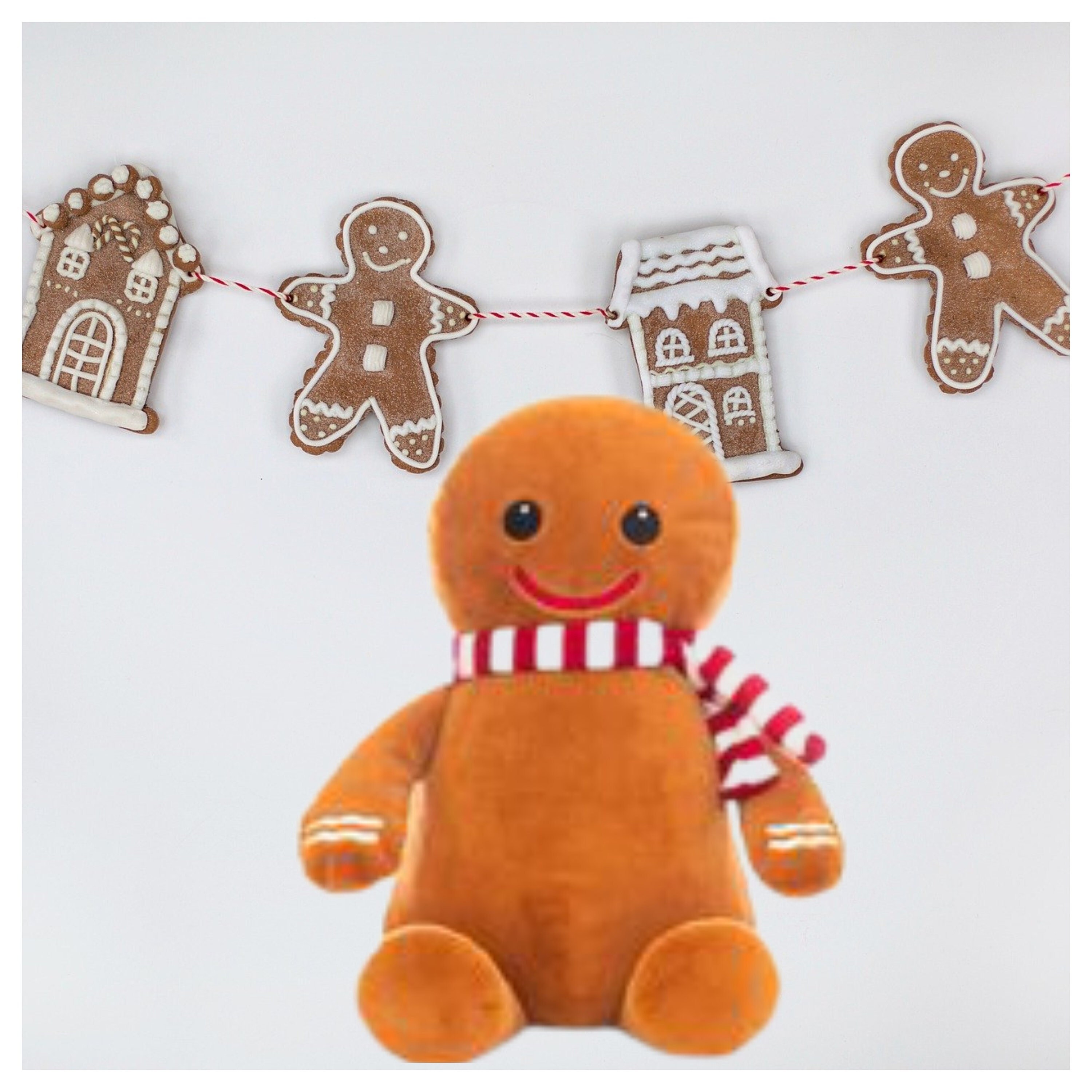 gingerbread man plush