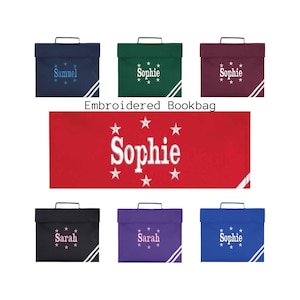 Cartable pour enfant personnalisé, Brodé personnalisé, Nom du monogramme, Cartable pour école primaire pour enfants, Livraison rapide