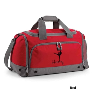 Personalised Karate Holdall Bag, Kids Martial Arts, Boys Girls Uniform, Judo Kit Children&#39;s Taekwondo