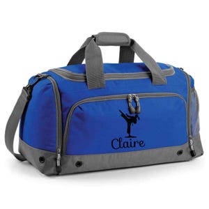 Personalised Karate Holdall Bag, Kids Martial Arts, Boys Girls Uniform, Judo Kit Children&#39;s Taekwondo