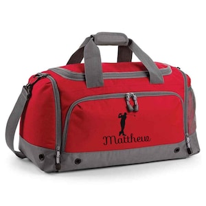 Personalised Embroidered Golf Holdall Bag, Embroidered Golf Bag Holdall, Golfing, Golfing Gift, Sport Bag, Gym Bag, Golf Club