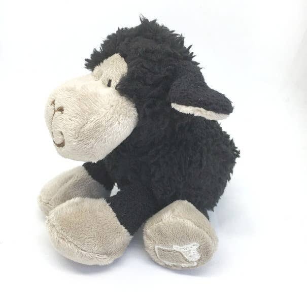 Lilizzhoumax Peluche Mouton Noir 20 Cm – Agneau Kawaii – Jouet Doux – Cadeau Bébé Ou Enfant