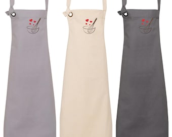 Tablier personnalisé brodé, tablier personnalisé, tablier personnalisé, joli tablier, tablier de cuisine, tablier de Noël, tablier de cuisine, cadeau personnalisé