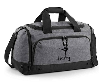 Personalised Karate Holdall Bag, Kids Martial Arts, Boys Girls Uniform, Judo Kit Children's Taekwondo