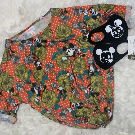 Disney Lularoe Shirt \u0026 Face Mask Bundle 