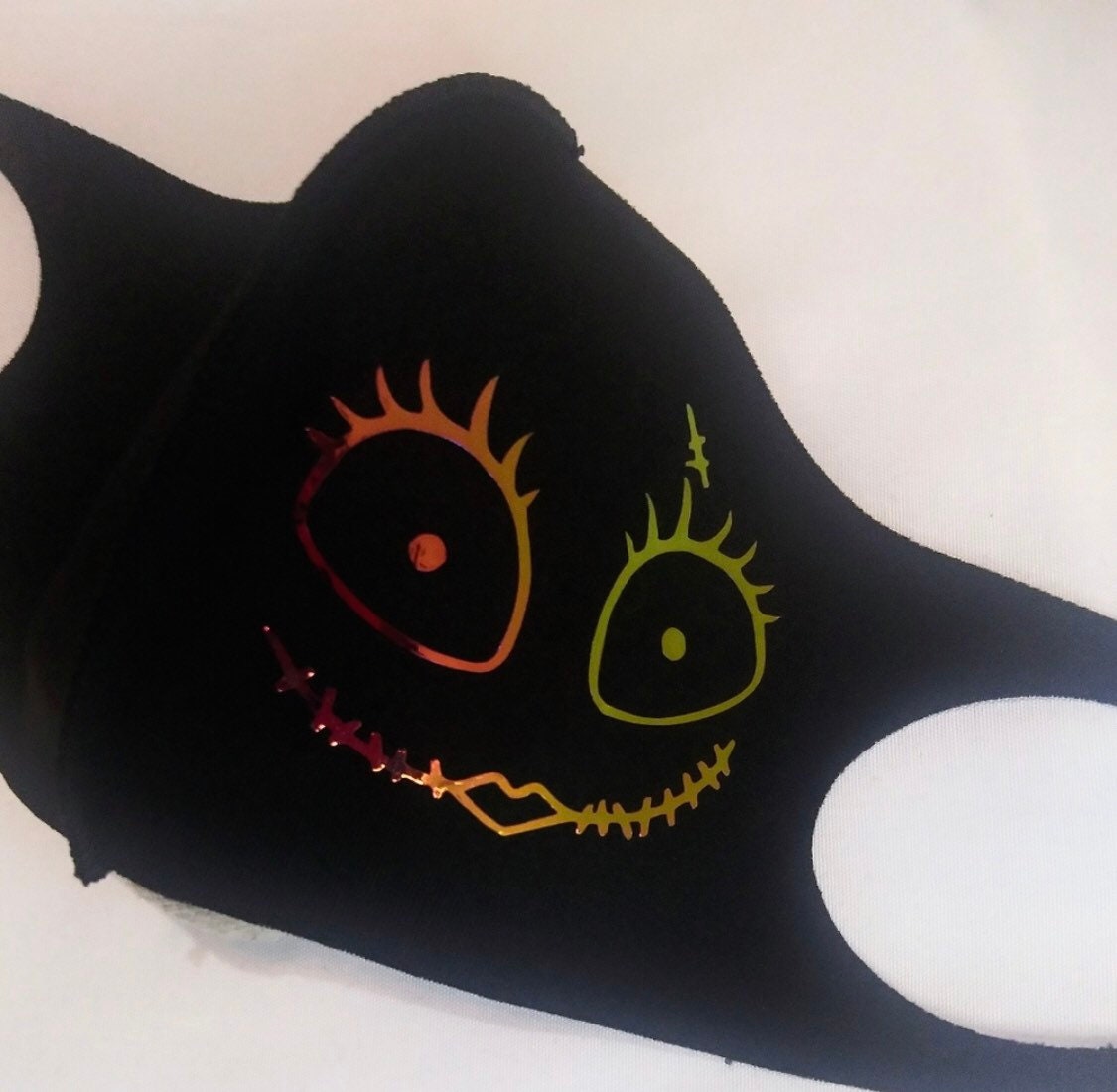 Nightmare Before Christmas Face Mask Etsy