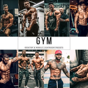 Gym Lightroom Presets: Fitness Photo Transformation (Desktop)