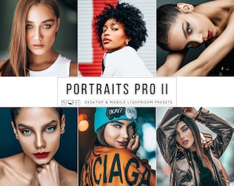 Portrait Lightroom Presets: Mobile & Desktop Filters (Digital Download)